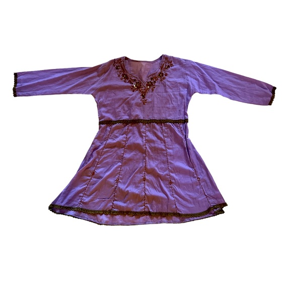 Purple Kurta - Picture 1 of 5